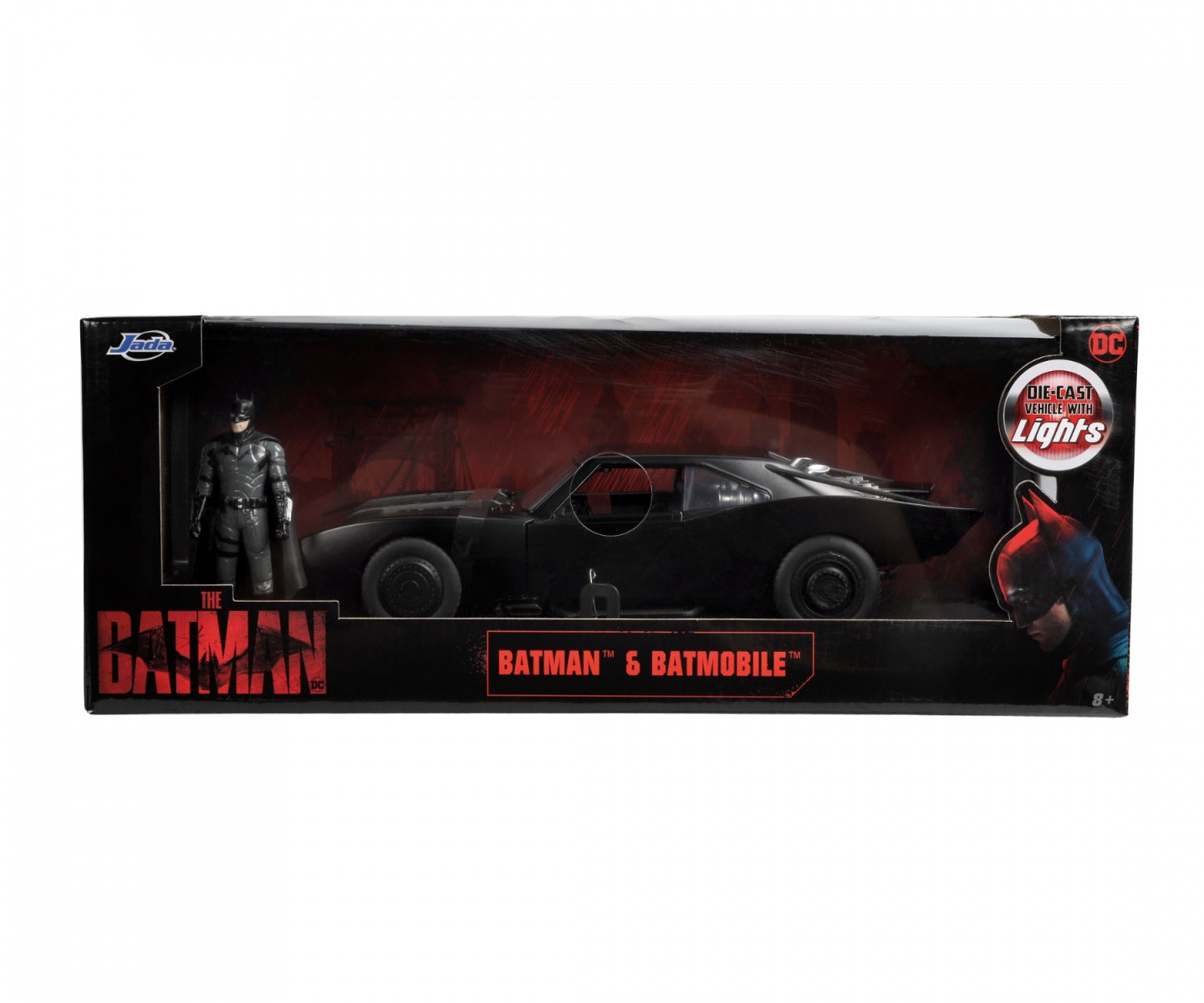 Matte black Batmobile box
