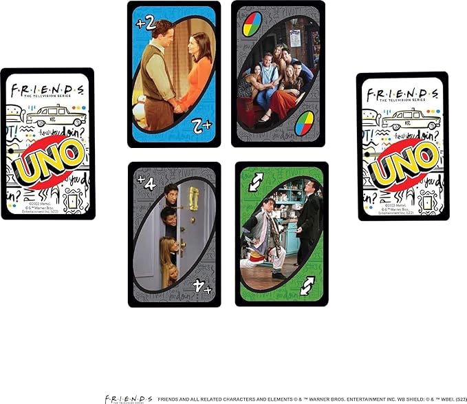 Mattel Uno Friends Theme Deck
