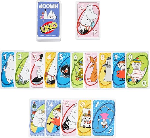 Mattel Uno Moomin Theme Deck