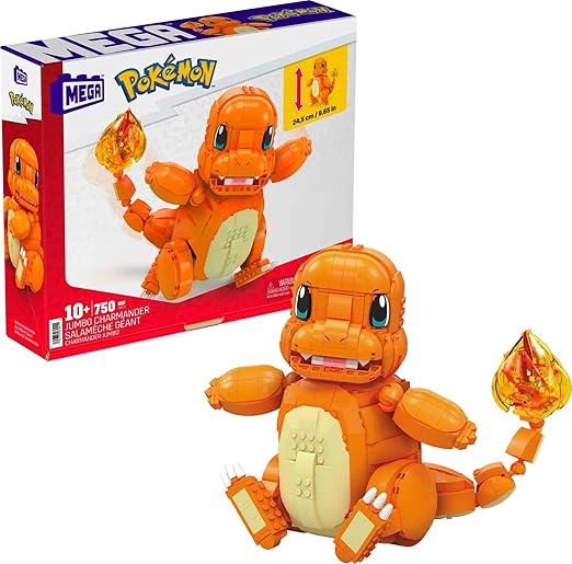 Mega Pokemon Jumbo Charmander Box