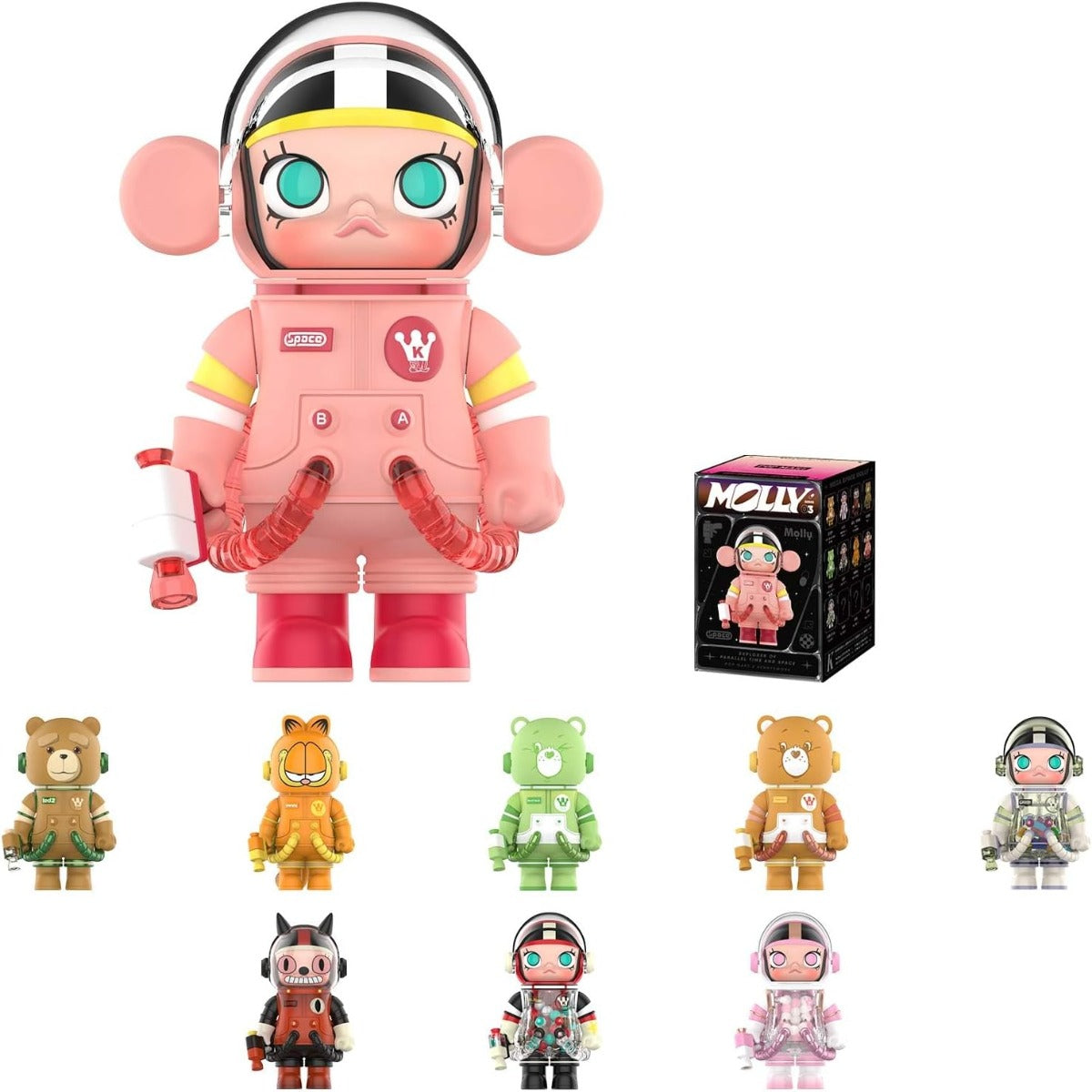 Mega Space Molly Series 3-B Packaging
