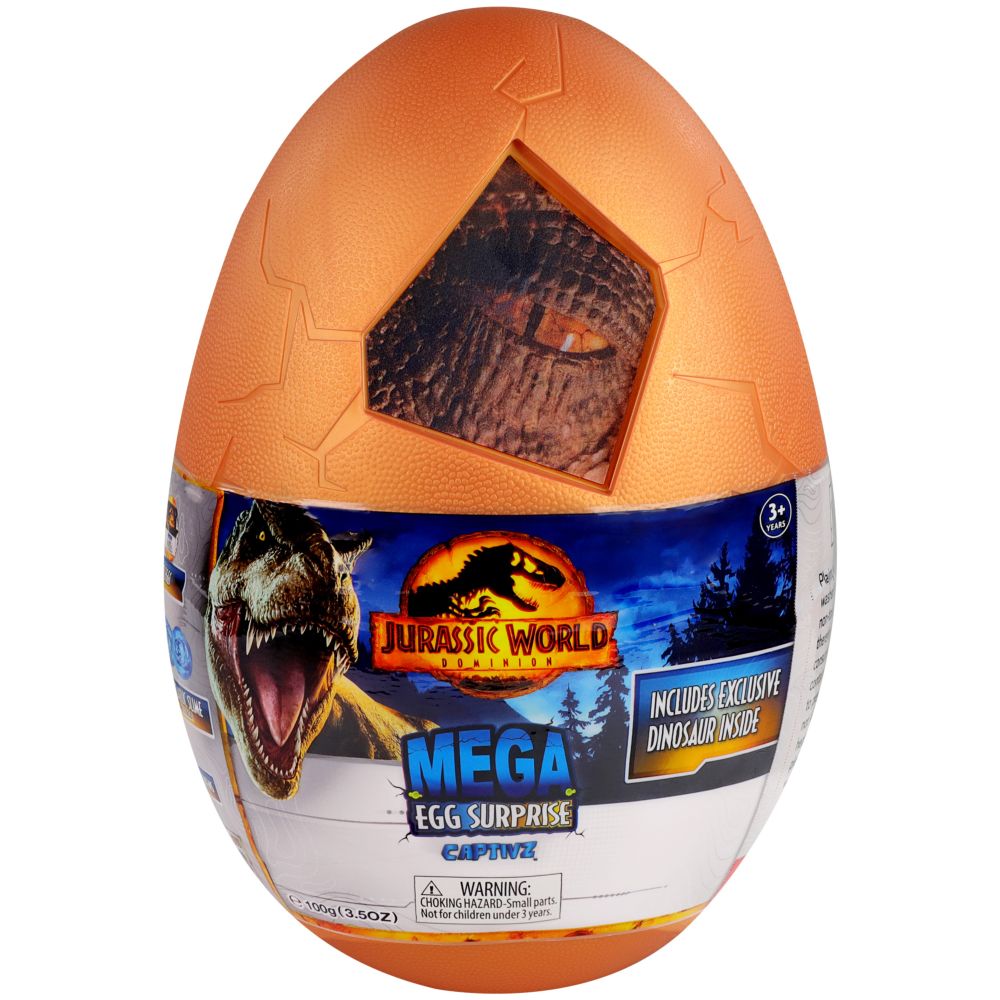 Mega egg surprise with dinosaur collectibles for kids