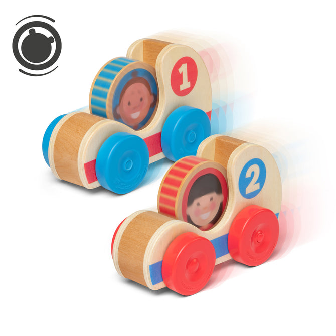 Melissa & Doug Go Tots Race Cars