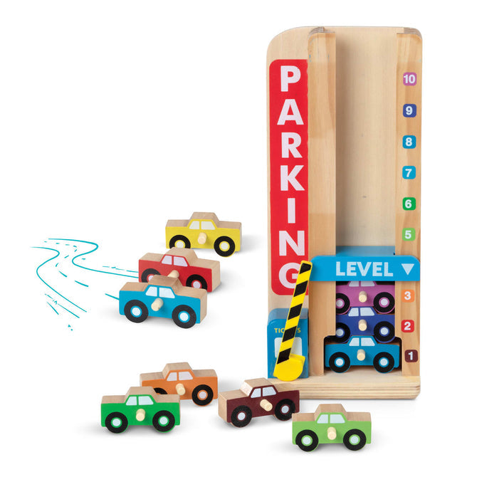Melissa & Doug Parking Garage Display View