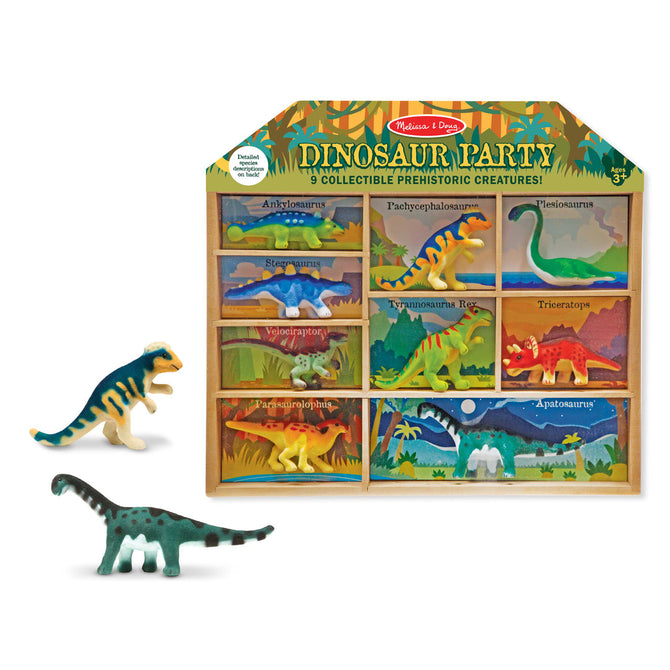 Melissa and Doug dinosaur playset