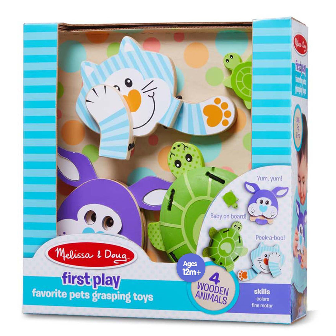 Melissa and Doug pet grasping toys