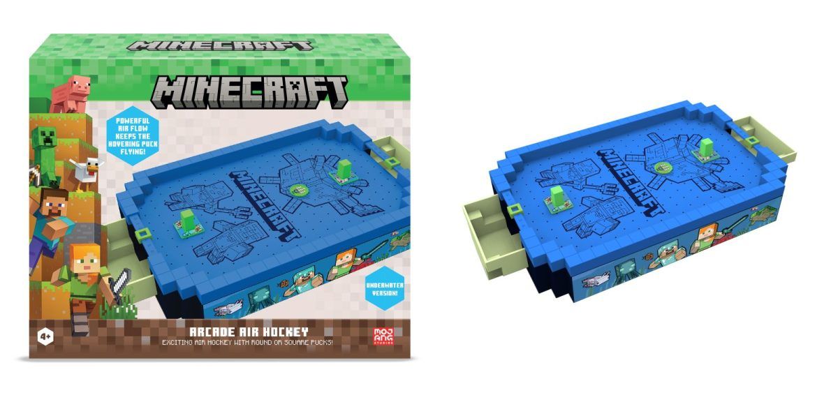 Merchant Ambassador Minecraft Arcade Air Hockey (Premium Series) Undewater