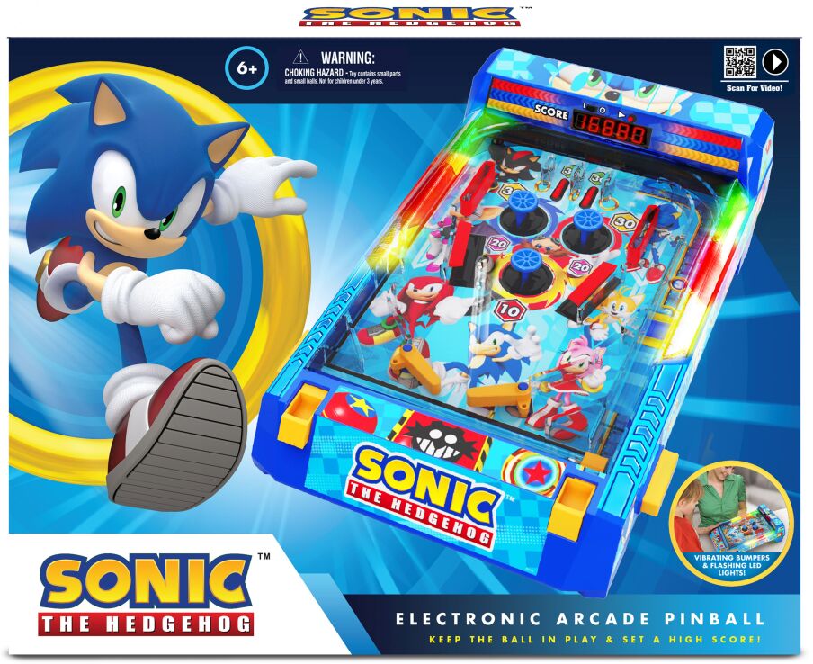 Merchant Ambassador Sonic Pinball Game