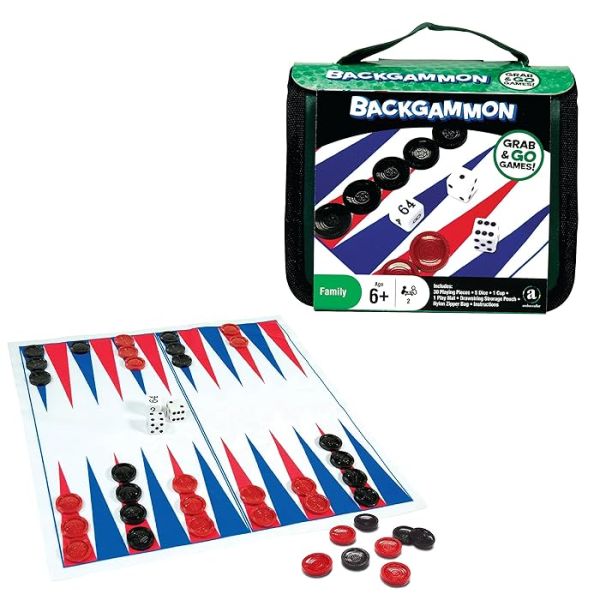 Merchant Ambassador Travel Backgammon Set