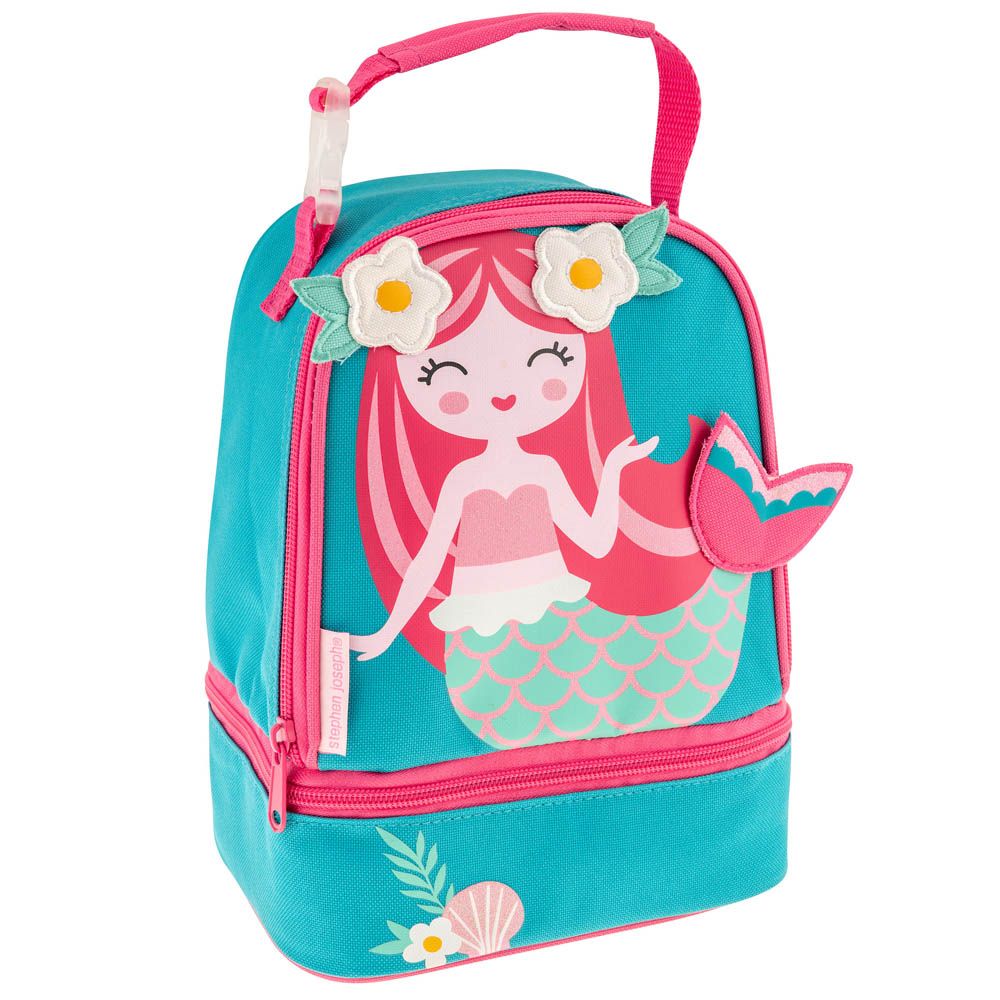 Mermaid Print Kids Insulated Lunch Tote