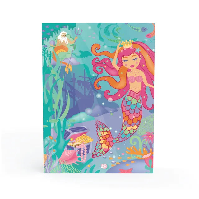 Mermaid Theme Watercolor Paint Kit