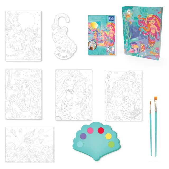 Mermaids Watercolor Art Set Packaging