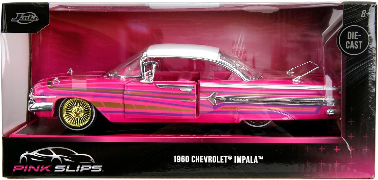 Metal Chevrolet collector cars box