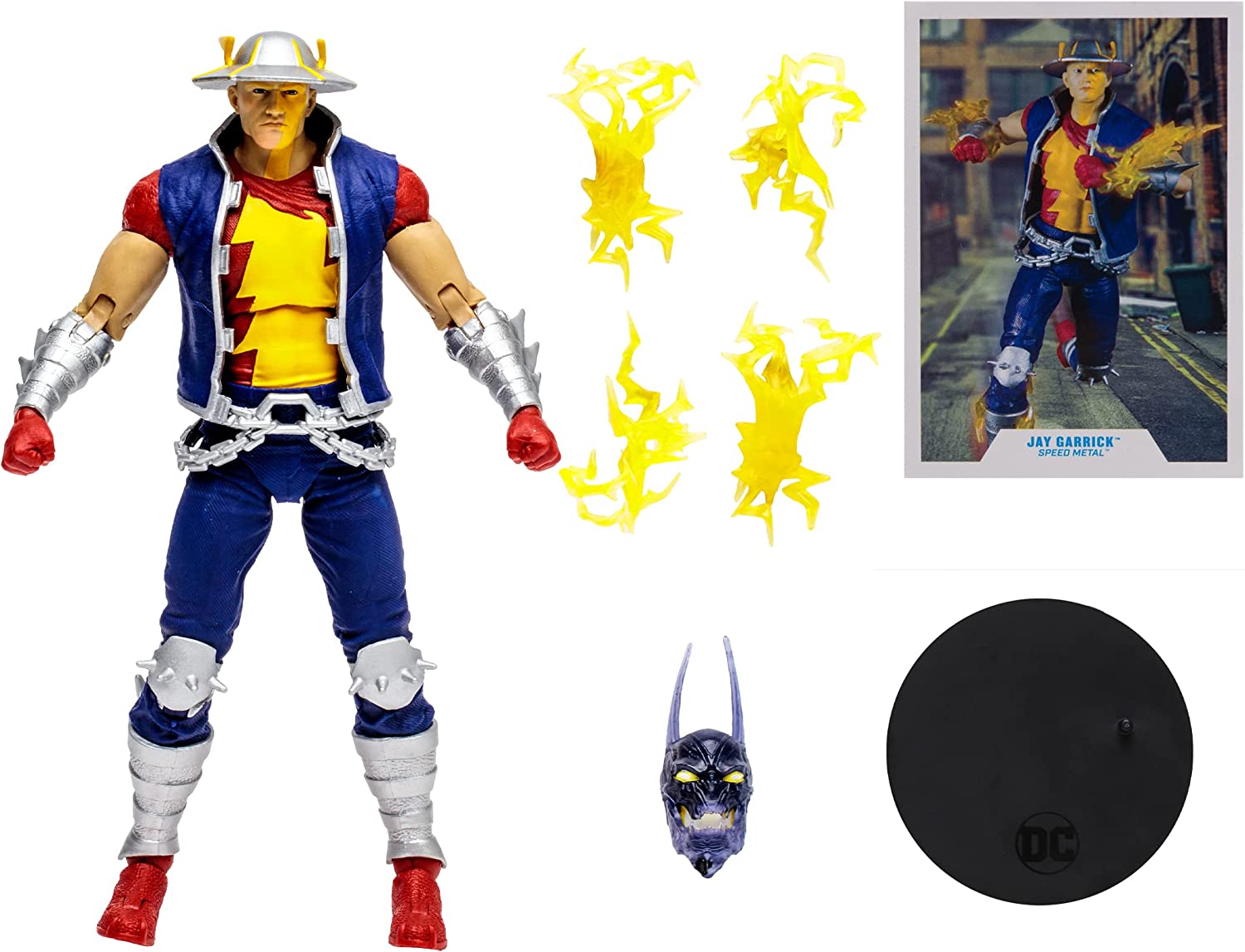 Metal Jay Garrick Action Figure