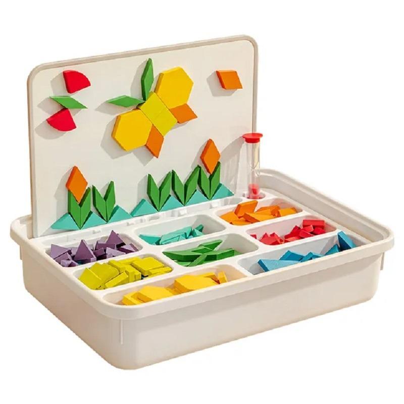 Mideer Magnetic Geometry Blocks Box