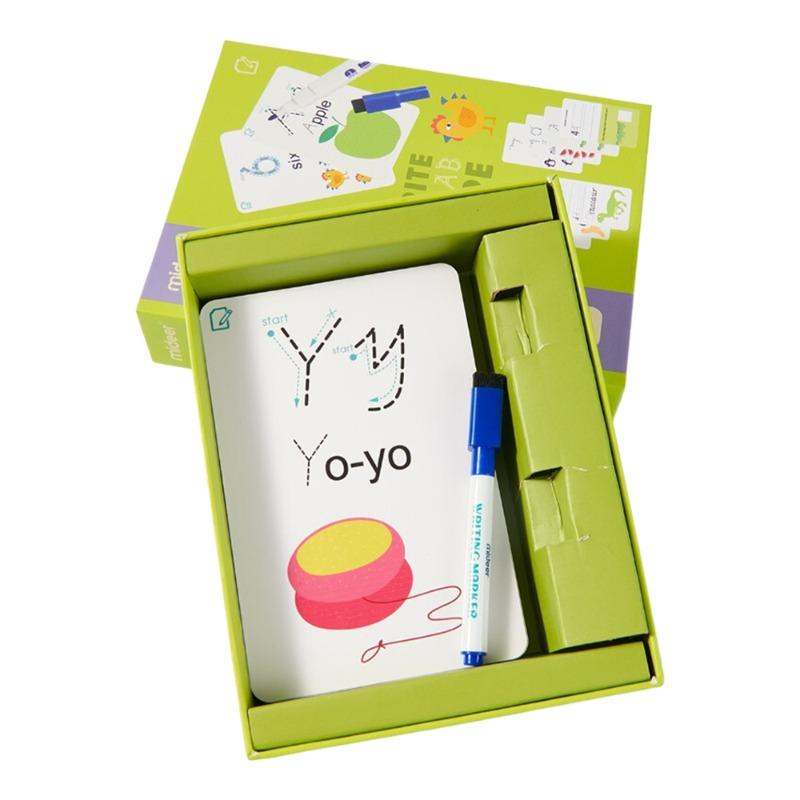 Mideer Write And Wipe Cards Display View