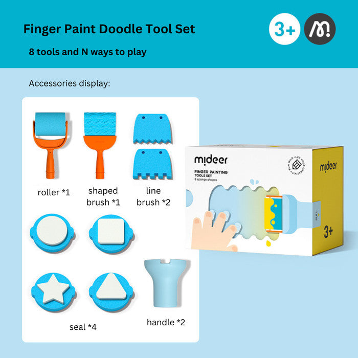 Mideer fingerprint doodle tool set