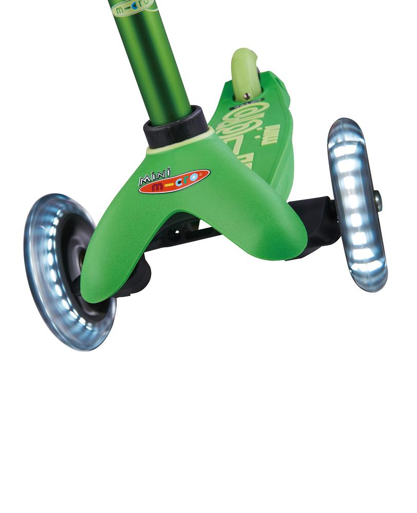 Mini Micro Deluxe Green Kickboard