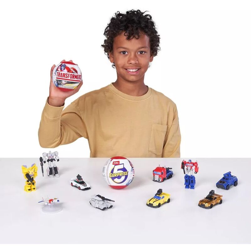 Mini collectible Transformers toy