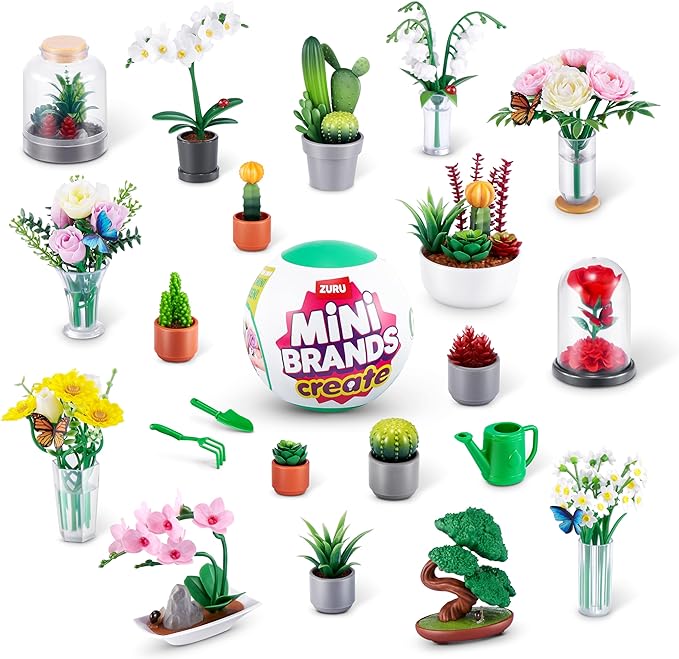Mini collectible garden set