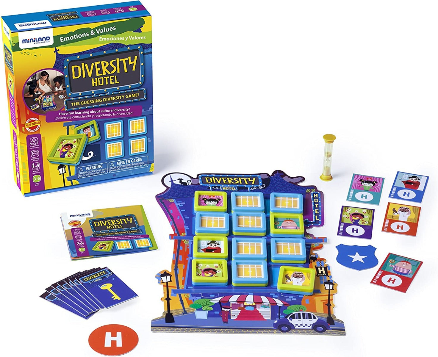 Miniland Diversity Hotel Activity Game