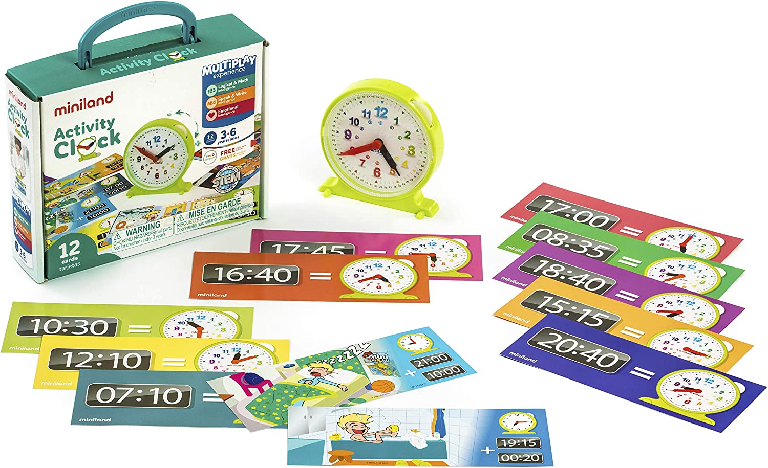Miniland Educational Activity Clock