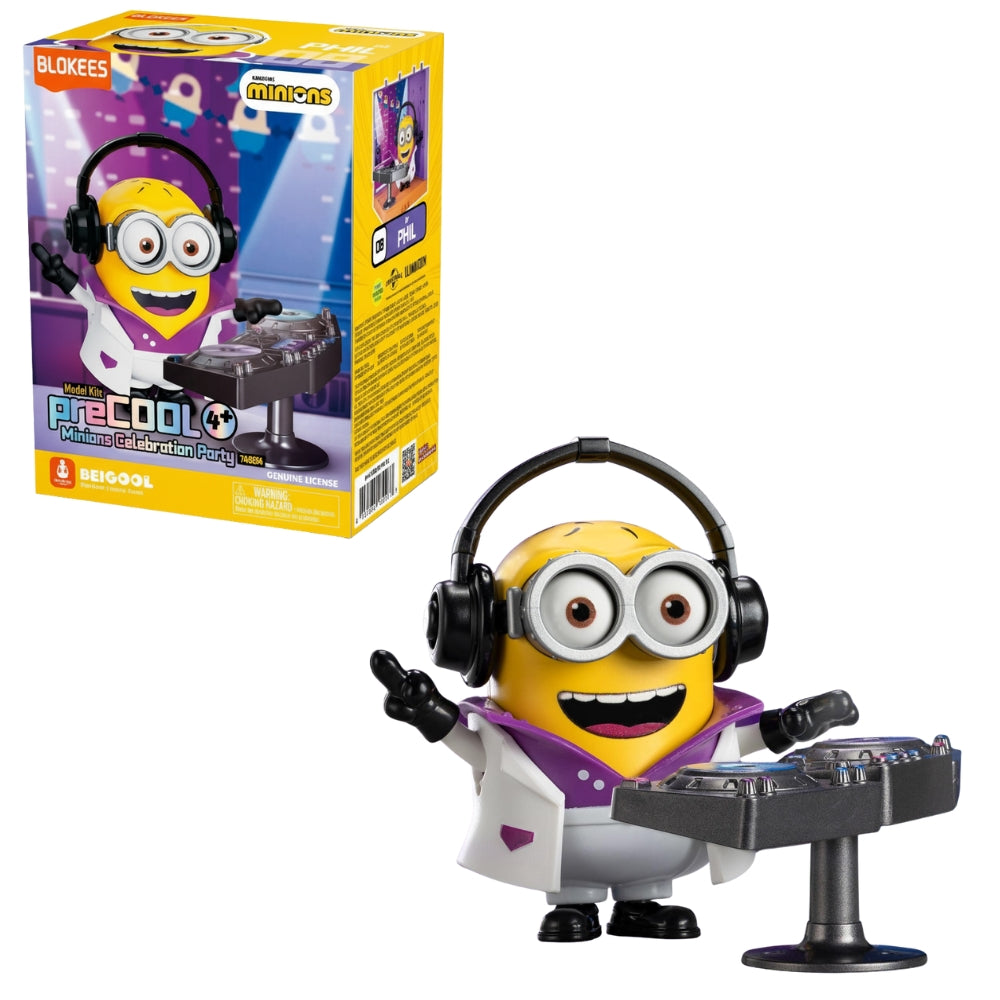 Minions Phil DJ vinyl figure