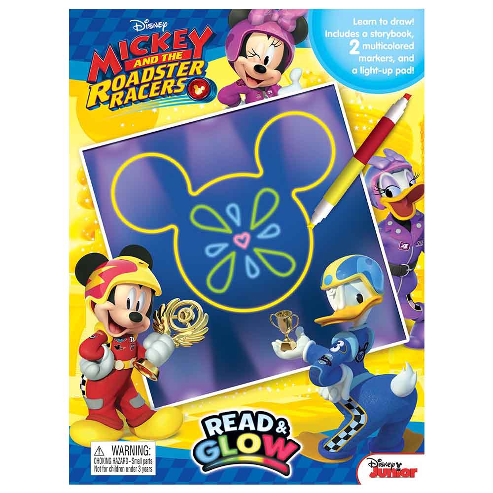 Minnie Mickey Read & Glow Phidal edition