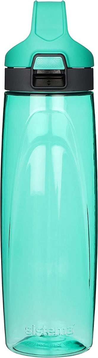 Minty Teal Sistema Tritan Water Bottle