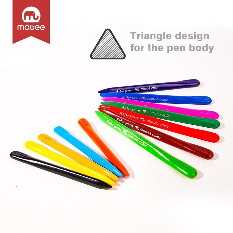 Mobee Kids Crayons Packaging View