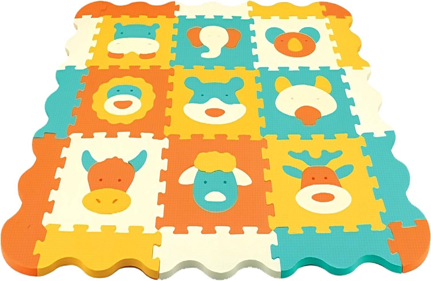 Moon Animal World Floor Mat