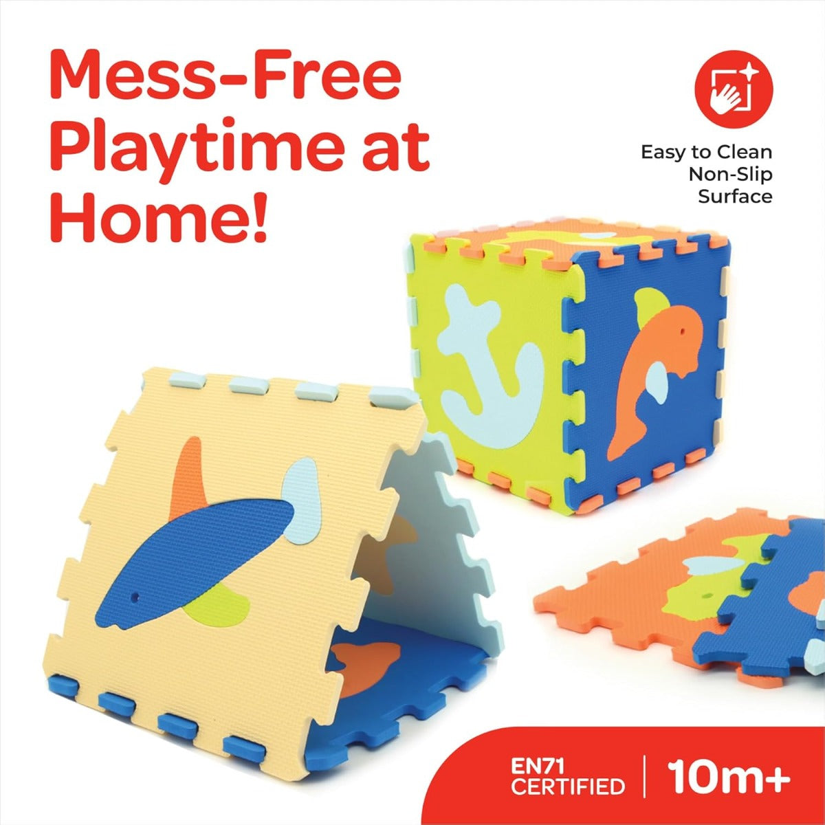 Moon Puzzle Ocean Floor Mat