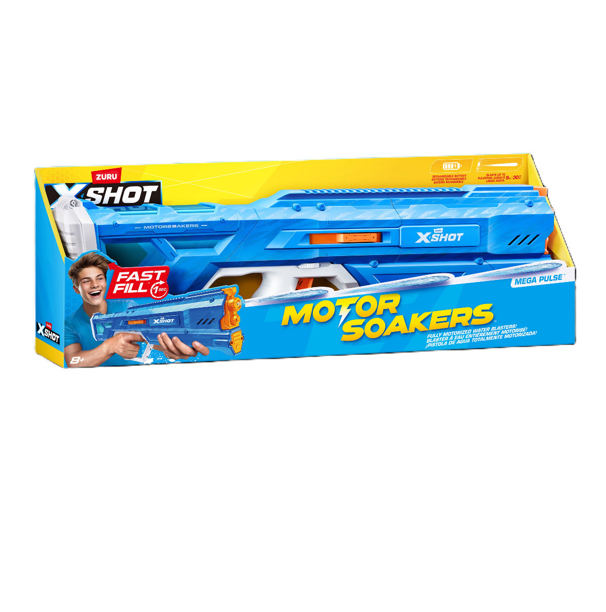 Motorized Fast-Fill Water Gun
