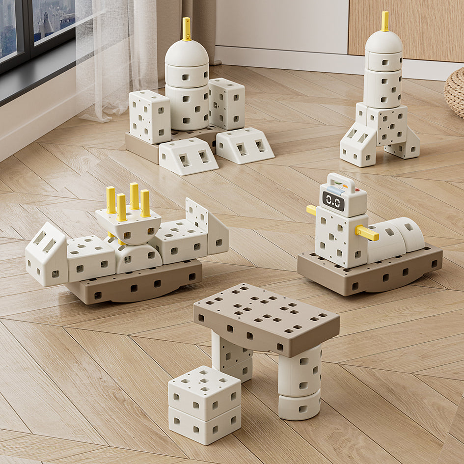 Multi-Color DIY Construction Bricks