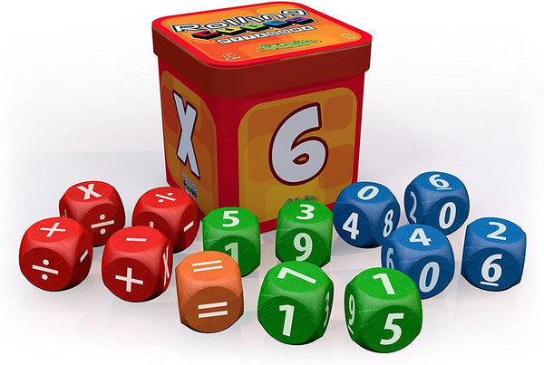 Multilingual Rolling Cubes Logic Toy