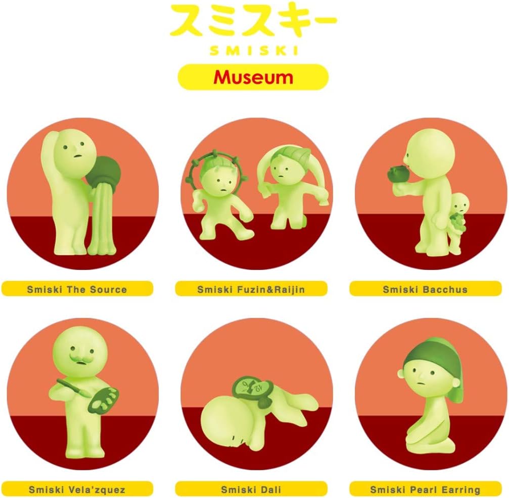 Museum Series Smiski mini collectible