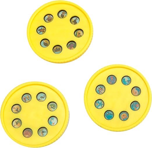 Musical Animal Light Projector Toy Layout