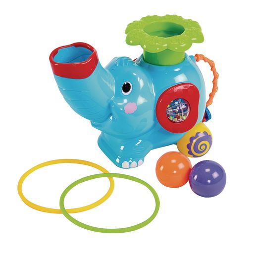 Musical Rolling Elephant Toy Front View