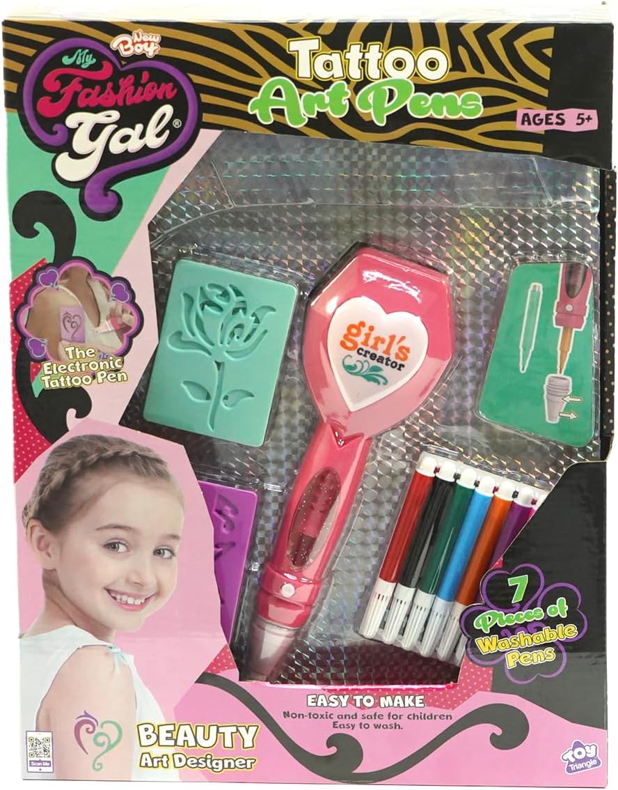 My Fashion Girl Tattoo Pens