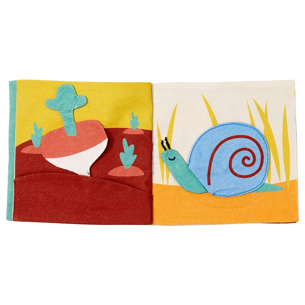 My Garden Activity Book soft toy set