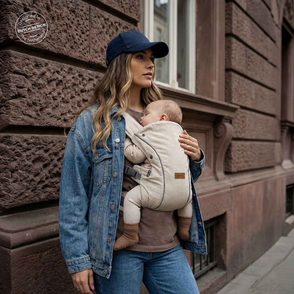 Neobreez Atlix 3 In 1 Convertible Baby Carrier Newborn To Toddler Beige
