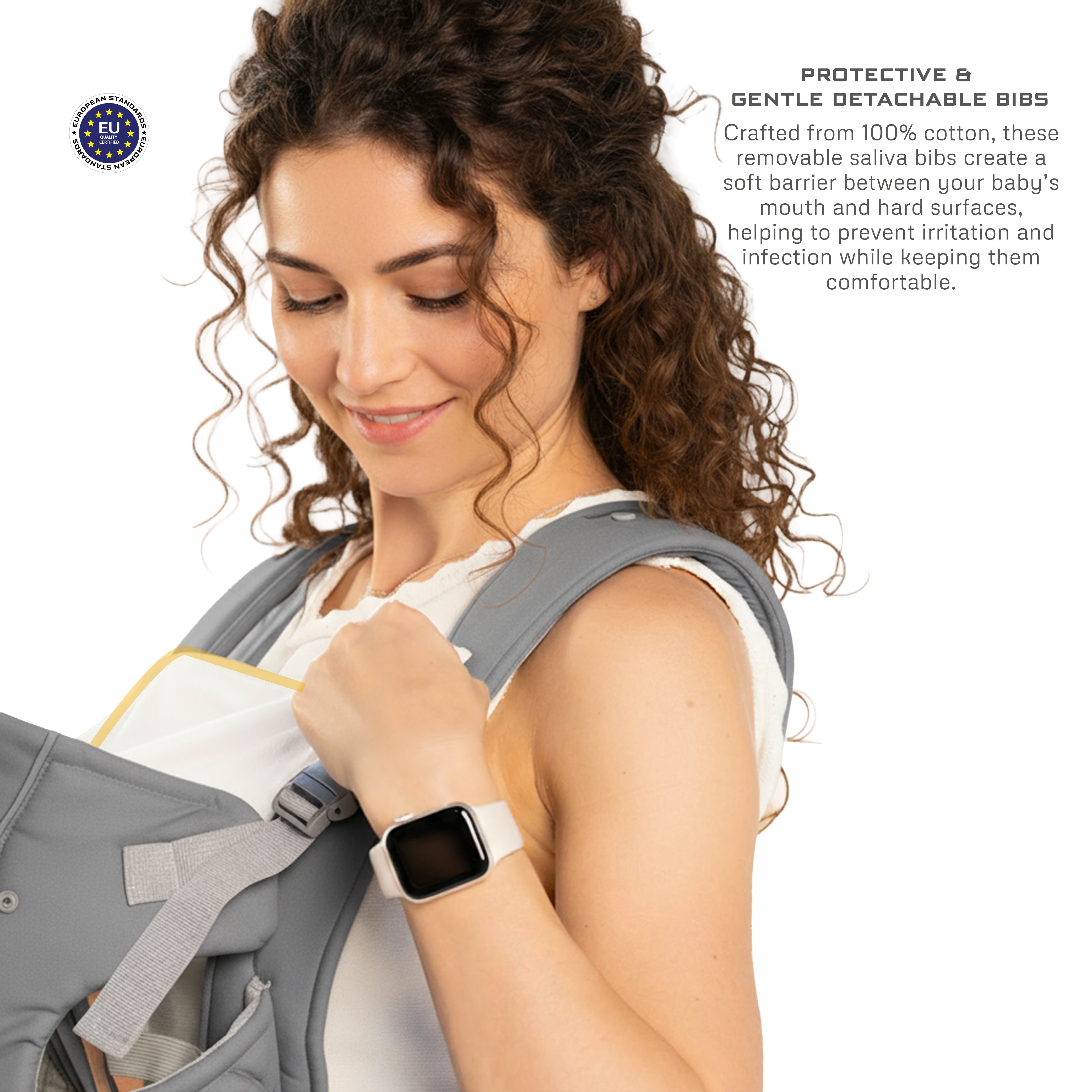 Neobreez Atlix 3 In 1 Convertible Baby Carrier Newborn To Toddler Grey