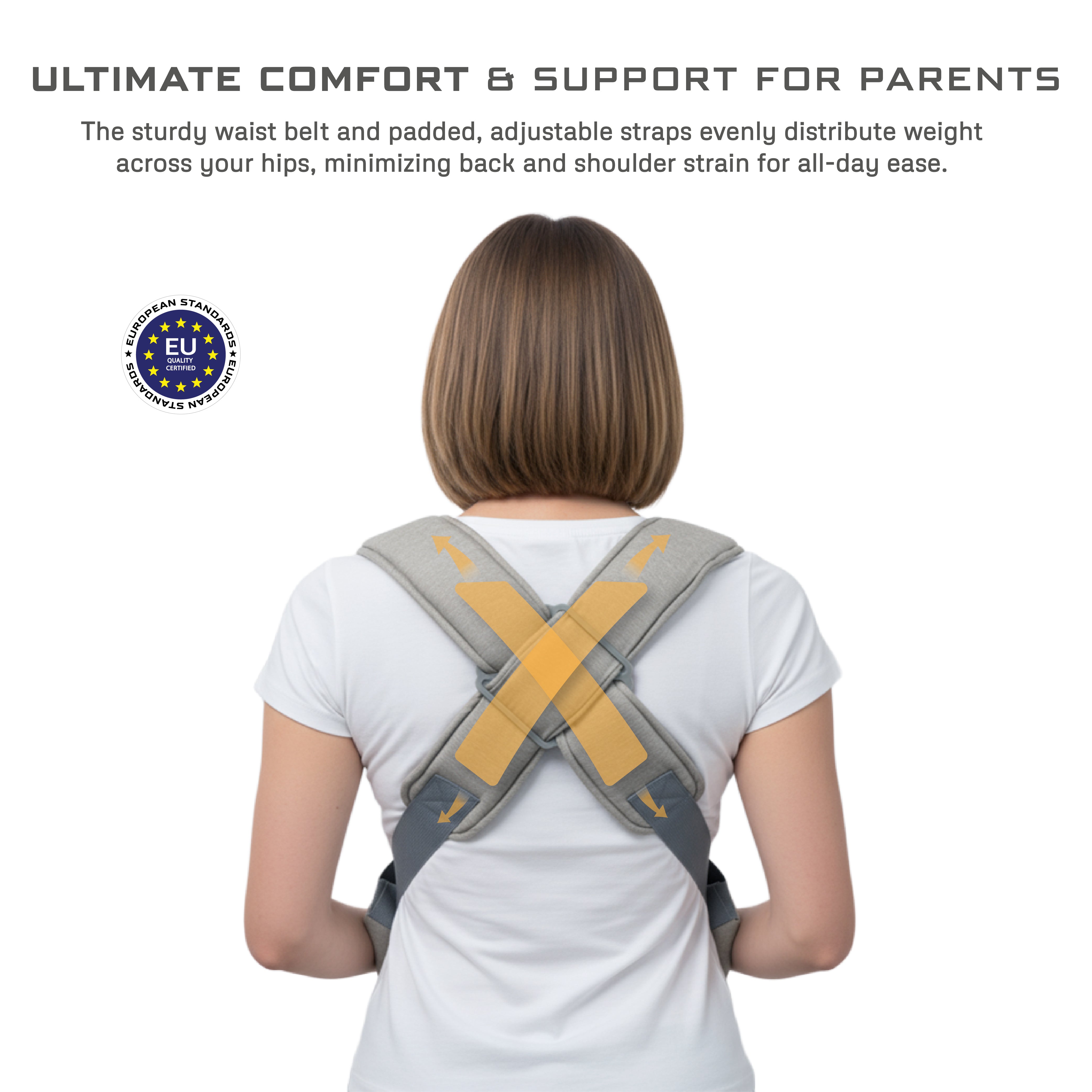 Neobreez Atlix 3 In 1 Convertible Baby Carrier Newborn To Toddler Grey
