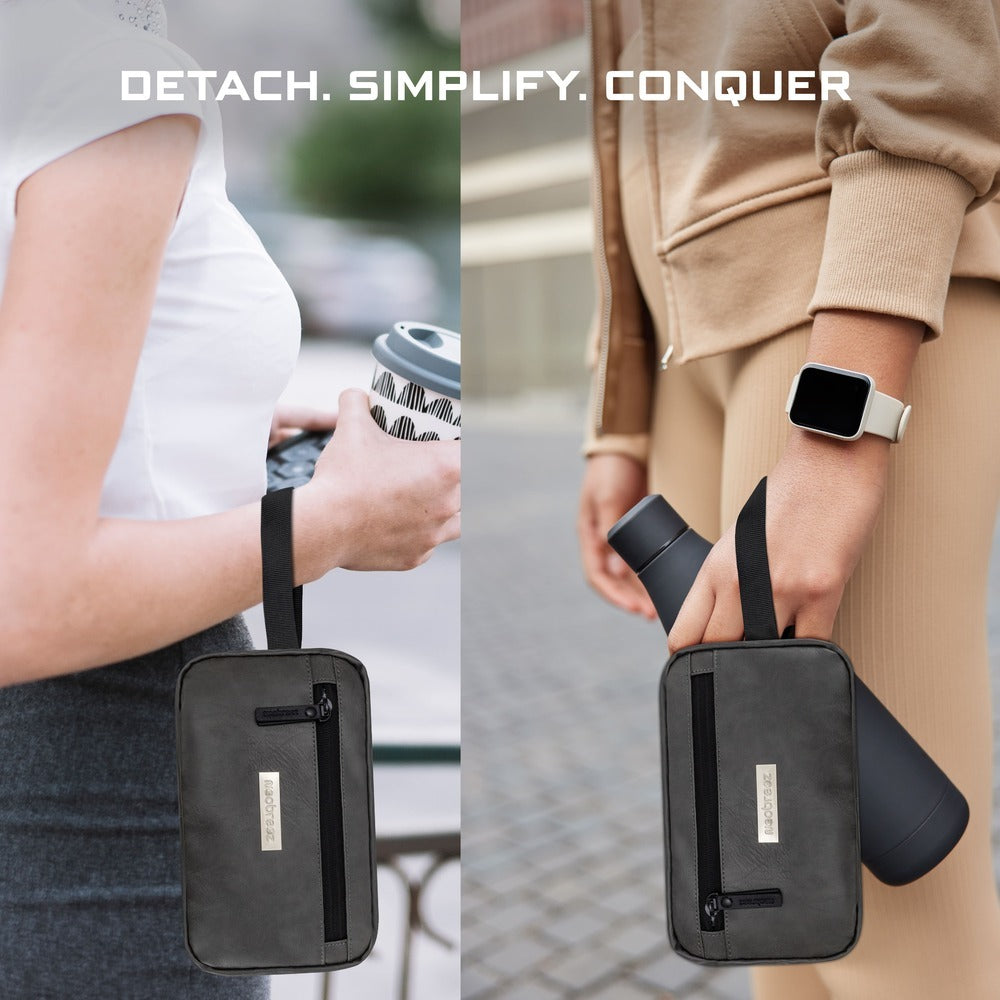 Neobreez Fyra Stroller Organizer Caddy with Insulated Cup Holder Dark Grey Neobreez Yallatoys