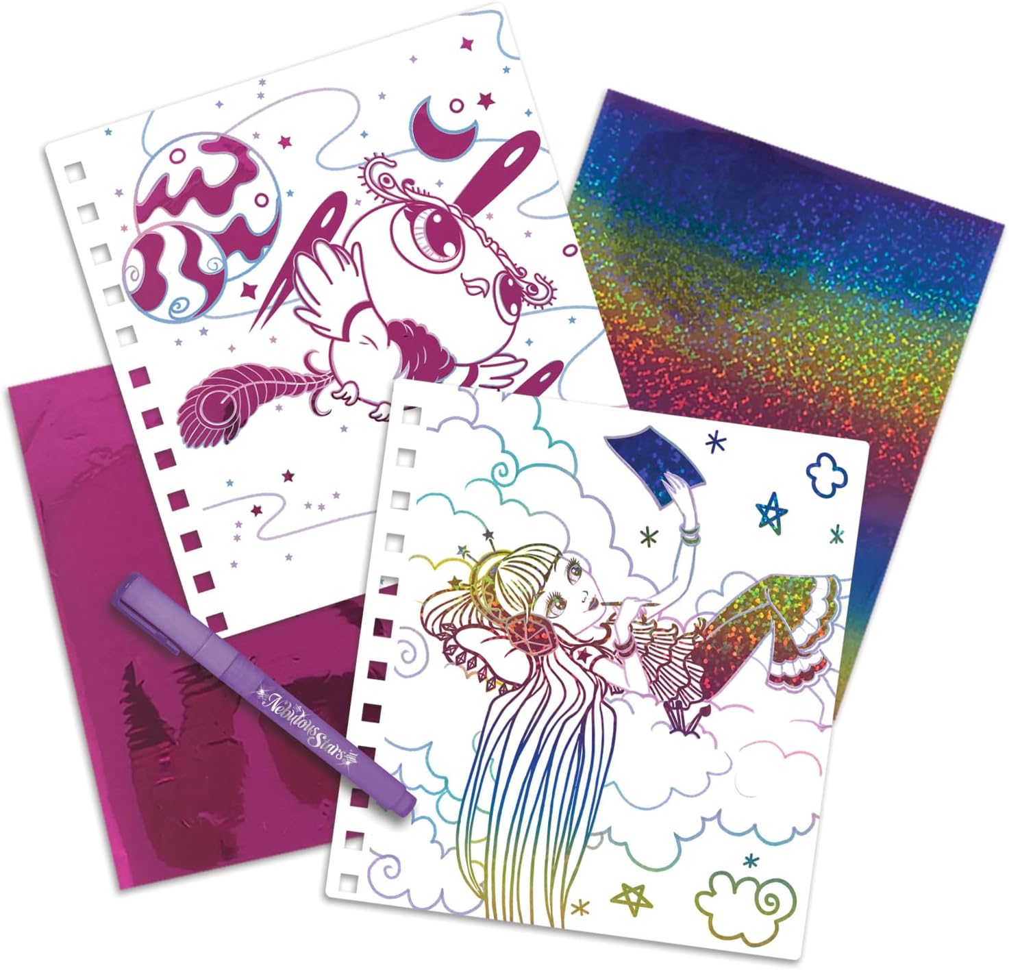 Nebulous Stars Small Creative Book-Fantasy foil