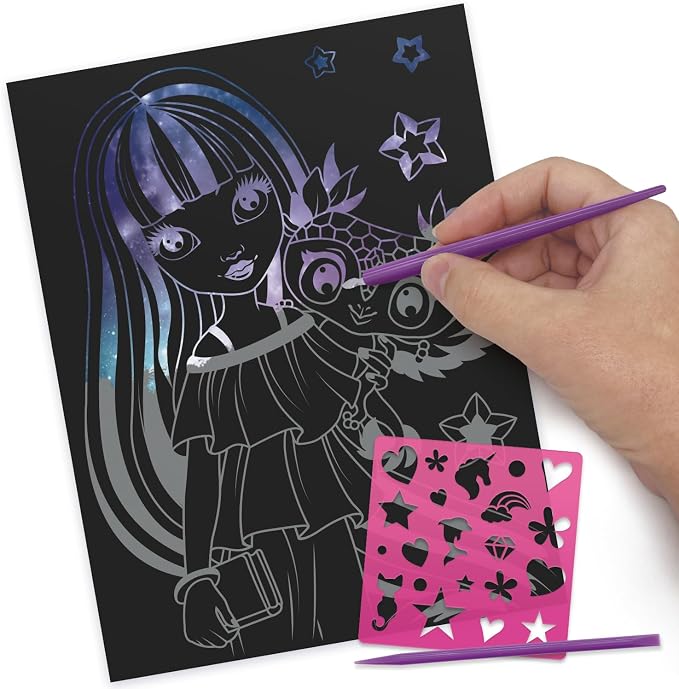 Nebulous Stars Scratch and Sketch