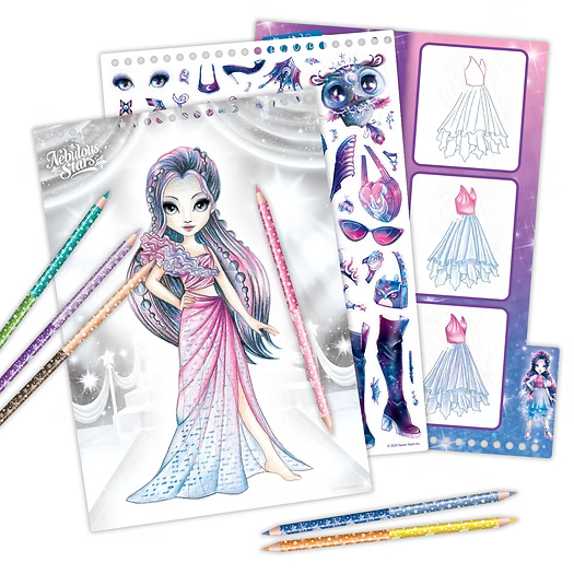 Nebulous Stars Fashion Sketchbook Astral Ball
