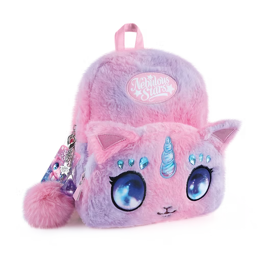 Nebulous Stars Fuzzy Backpack Purse Stella