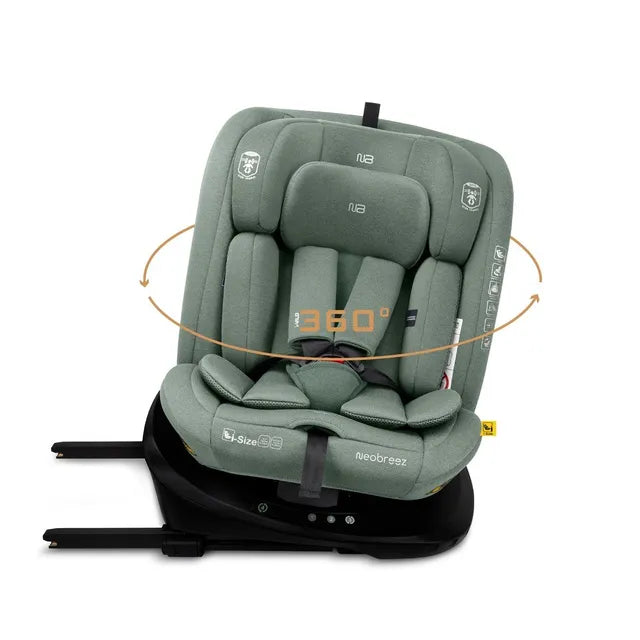 Neobreez - i-Vilo 360-Degree Isofix i-Size Car Seat Green Neobreez Yallatoys