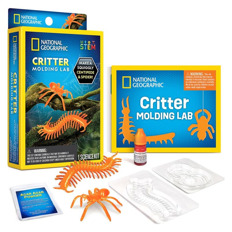 National Geographic Critter Molding Lab Kit National Geographic Yallatoys